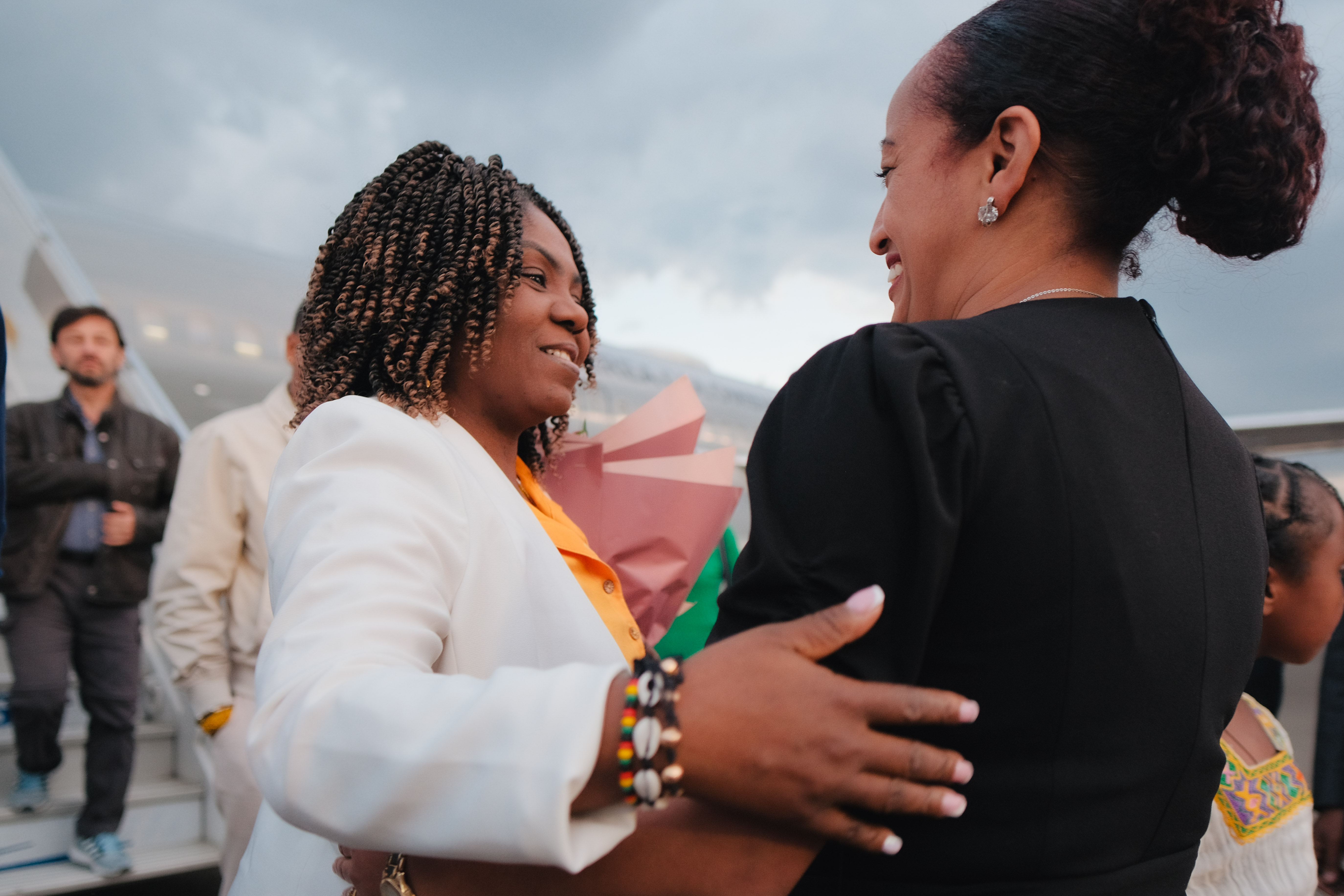 Tercera visita de trabajo de la vicepresidenta de Colombia al continente africano