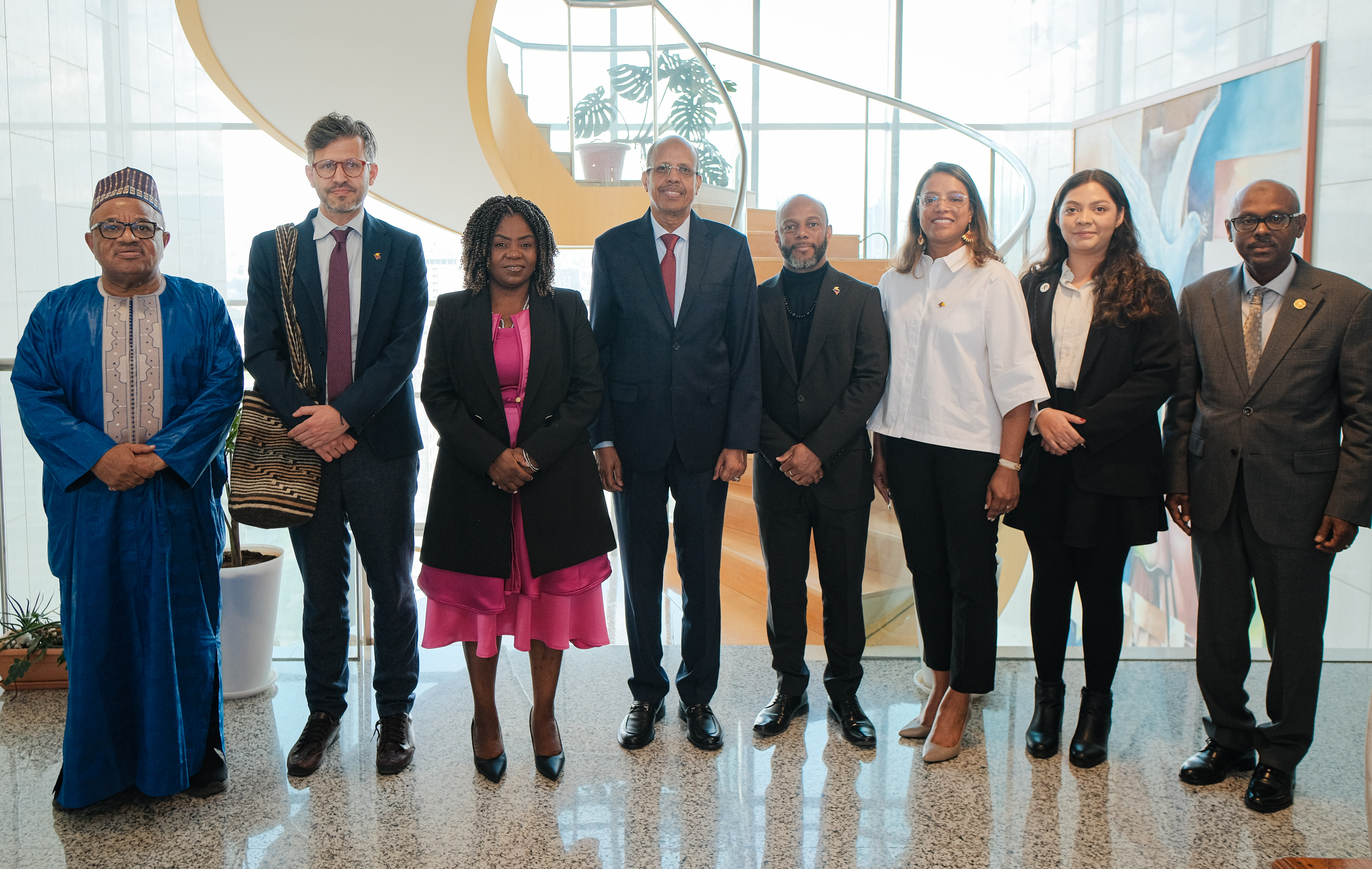 Vicepresidenta de Colombia, Francia Elena Márquez Mina, se reunió con el Presidente de la Comisión de la Unión Africana, Mahamoud Ali Youssouf
